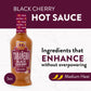 Tabanero Black Cherry Hot Sauce, All Natural, Gluten Free, Vegan, Kosher, 5 oz Bottle