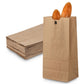 Mt Product Brown Paper Bags - 8 Lbs. Capacity, Multipurpose Grocery Bags - Disposable Paper Lunch Bags Perfect For Shopping, Sto