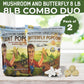 Princeton Popcorn Mushroom and Butterfly Popcorn Kernels Combo, 8lb (2-Pack), 128 Ounce