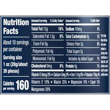 Planters Honey Roasted Peanuts (6 ct Pack, 10 oz Canisters)