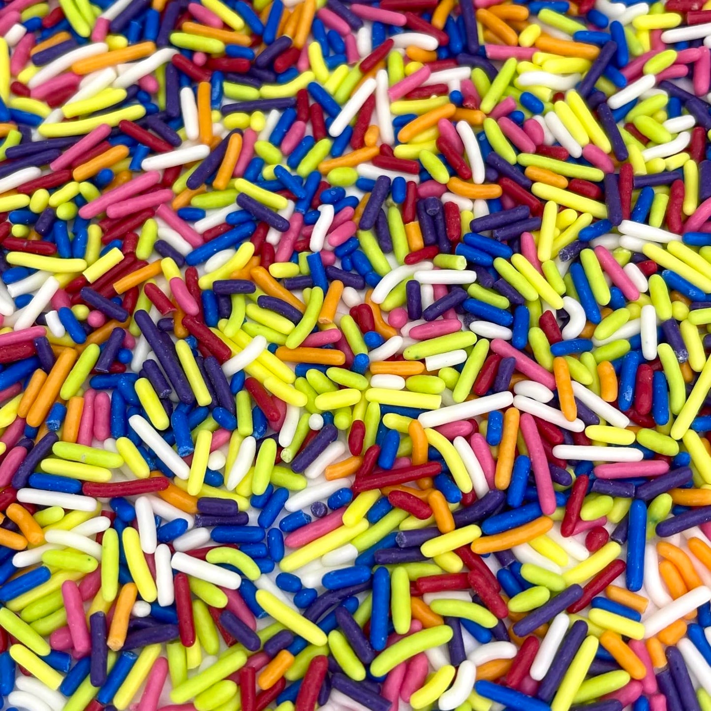 Manvscakes, Natural Rainbow Sprinkles, No Artificial Dyes, Gluten Free, Nut Free, 3 Ounces, Cake Decorations, Cupcake Sprinkle B
