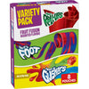 Fruit Roll-Ups, Fruit by the Foot, Gushers Fruit Flavored Snacks Variety Pack, Gluten Free, 8 Ct, 5.1 oz