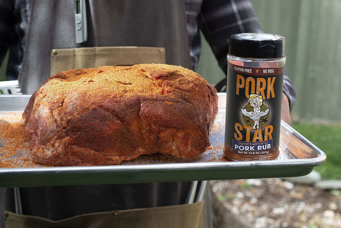 BBQ Pit Stop Pork Rub - Exceptional Pulled Pork Seasoning - 12.6 Ounce