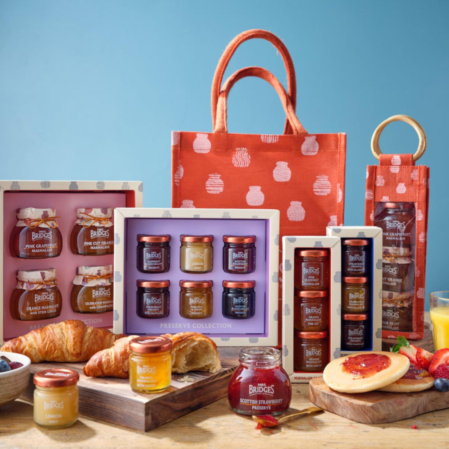 Mrs Bridges Four Fruit Marmalade, Made In Scotland, 12Oz Jar (Pack Of 1)