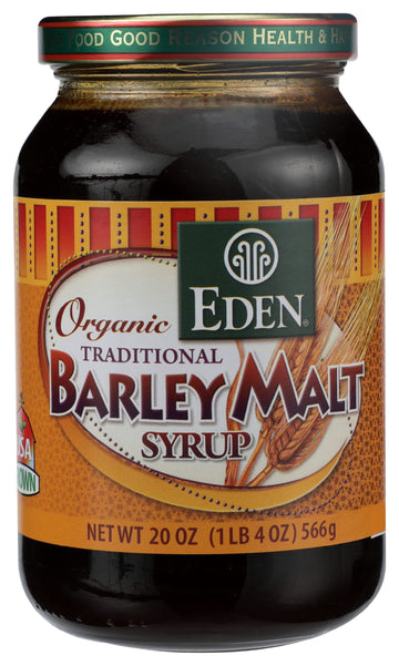 Eden Foods Organic Traditional Barley Malt Syrup, Kosher, 20 Ounces (Pack Of 1)