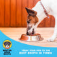 Brutus Bone Broth - All Natural Dog Bone Broth with Chondroitin & Turmeric - 64 Fl Oz