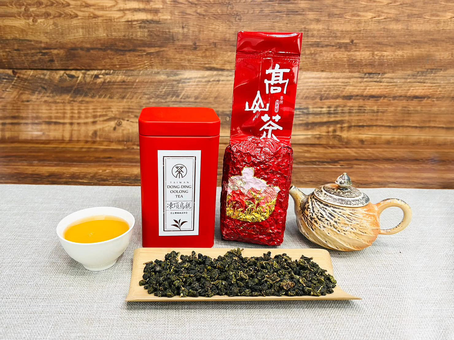 XINQING Taiwan Oolong Tea Loose Leaf, High Mountain, 200g (7.05 Ounce)
