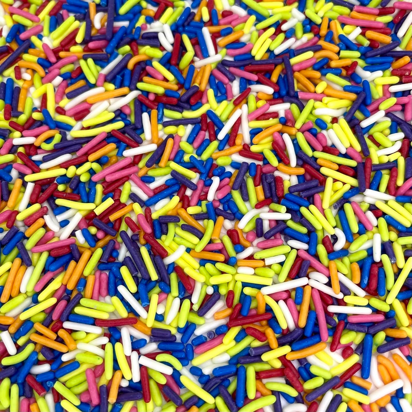 Manvscakes, Natural Rainbow Sprinkles, No Artificial Dyes, Gluten Free, Nut Free, 3 Ounces, Cake Decorations, Cupcake Sprinkle B