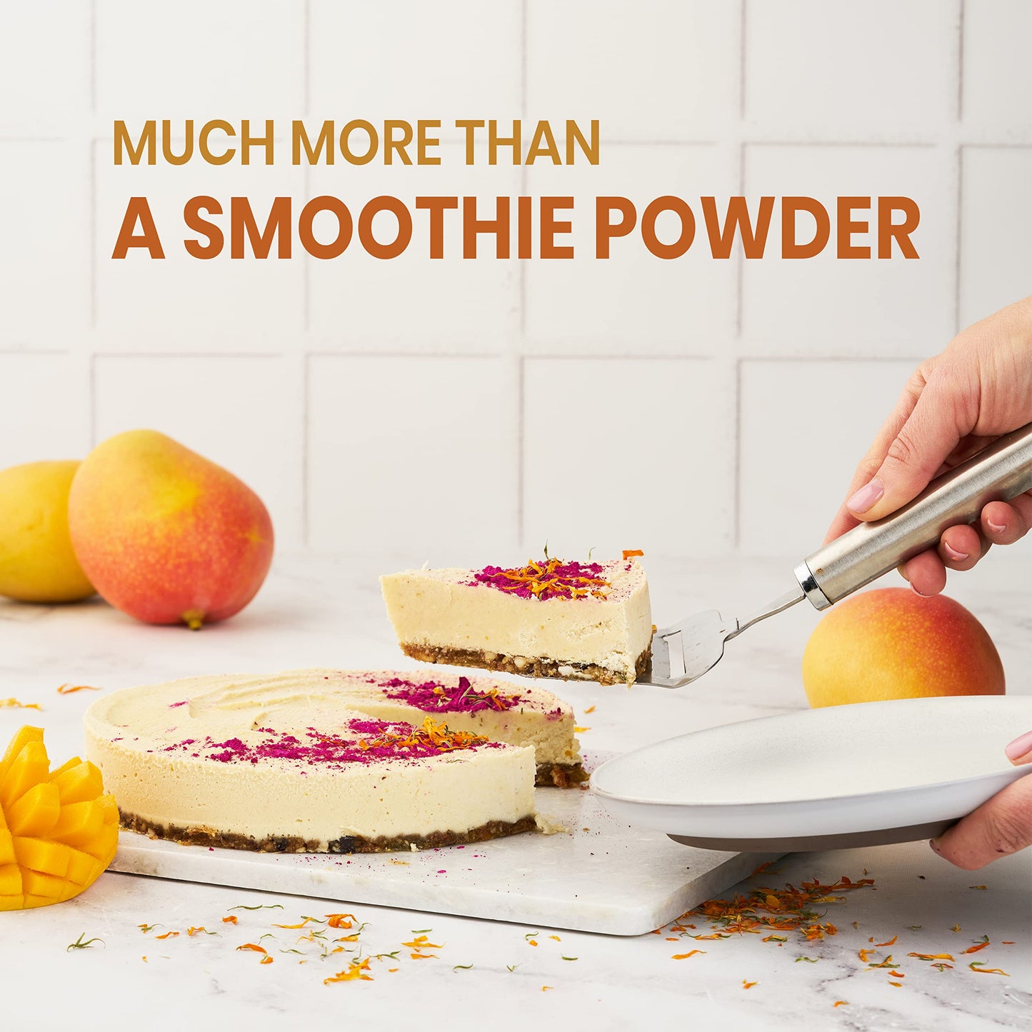 Jungle Powders Freeze Dried Mango Powder 7 Ounce Bag, Fruity Mango Extract For Baking No Sugar Added Dry Mango Powder Juice Addi