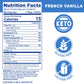 SPLENDA Sugar Free, Low Calorie French Vanilla Coffee Creamer, 8 Fl Ounces Bottle (Pack of 6)