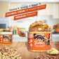Rainbow Nut Butter, Oatmeal Creme Pie Peanut Butter, Spread, Treat, Snack, Dessert, White Chocolate Chips, High Protein Flavored