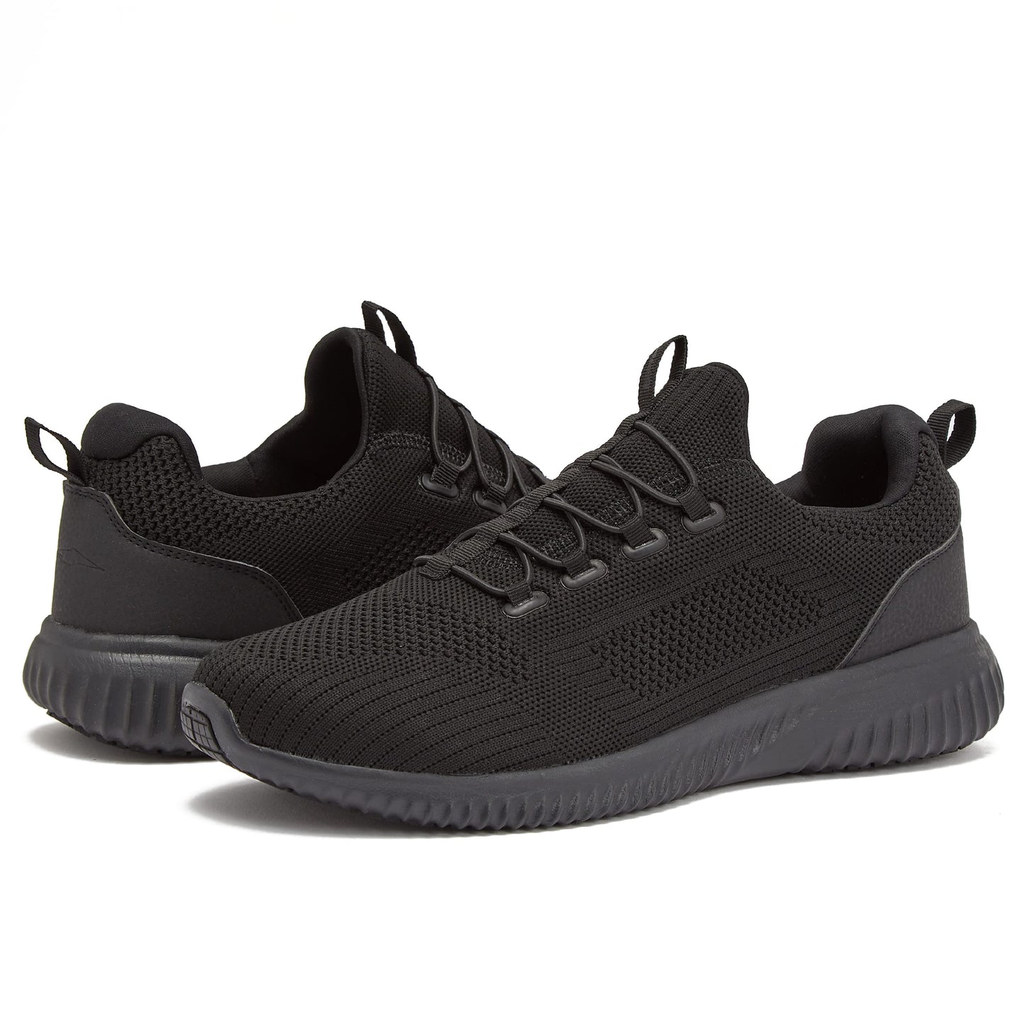 Avia Anchor Sr Mesh Slip On Non Slip Shoes For Men, Water Resistant Mens Restaurant, Work  Food Service Sneakers- Black, 7 Mediu