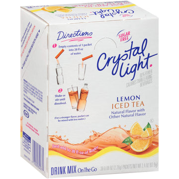 Crystal Light Iced Tea Drink Mix (30 On The Go Packets)