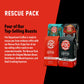 Fire Department Coffee - Gives Back To Firefighters - Rescue Variety Pack - Ground Coffee - Original Medium Roast, Dark Roast, S