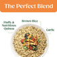 SEEDS OF CHANGE Organic Quinoa & Brown Rice with Garlic, Microwaveable Ready to Heat, 8.5 Ounce (Pack of 12)