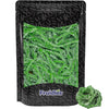 Fruidles Licorice Laces, Long Shoestring Candy Straws, Soft Chewy, Gelatin-Free, Party Favor (Sour Green Apple Laces, 2 Pounds)