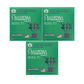 3 Ballerina Natural Green Leaf Diet Tea, Caffeine Free, Regular Strength, 30 Bags, Pack of 3