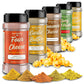 Franklins Gourmet Popcorn Seasoning Powder Variety Pack - 5 Flavors, 7.58 Ounce, Made in USA