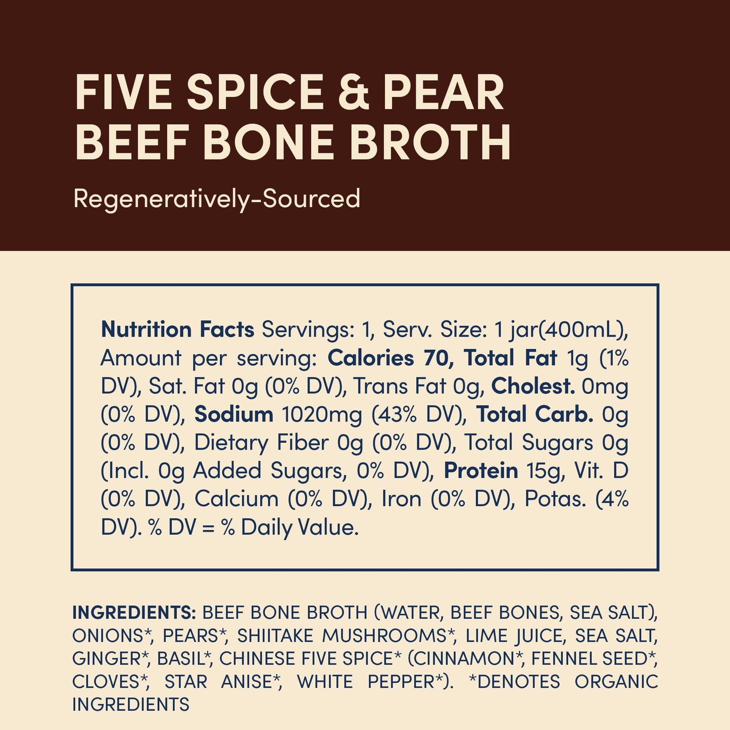 Fond Grassfed Beef Bone Broth Variety Pack