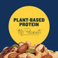 PLANTERS Deluxe Salted Mixed Nuts, Plant-Based Protein, 15.25 oz Canister