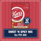 Kars Sweet N Spicy Trail Mix, Gluten-Free Snack Mix, 6 oz Packs, Bulk Pack of 12, 72 Ounce
