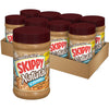SKIPPY Natural Peanut Butter Spread, Creamy, 7g Protein, 15 oz (8 Pack)
