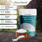 Viva Doria Tellicherry Black Peppercorn, Whole Black Pepper, Black Peppercorns, 12 Oz And Mediterranean Sea Salt, Coarse Grain, 2 Lb, For Grinder Refills (2 Set)