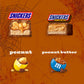 M&MS Peanut, SNICKERS Crunchy & SNICKERS Original Fun Size Trick or Treat Individually Wrapped Milk Chocolate Halloween Candy V