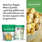 AshaPops Vegan Cheese Flavored Popped Water Lily Seeds, 1 oz (Pack of 6) - Gluten-Free, Vegan, Paleo, Nut-Free, Corn-Free, Soy-F