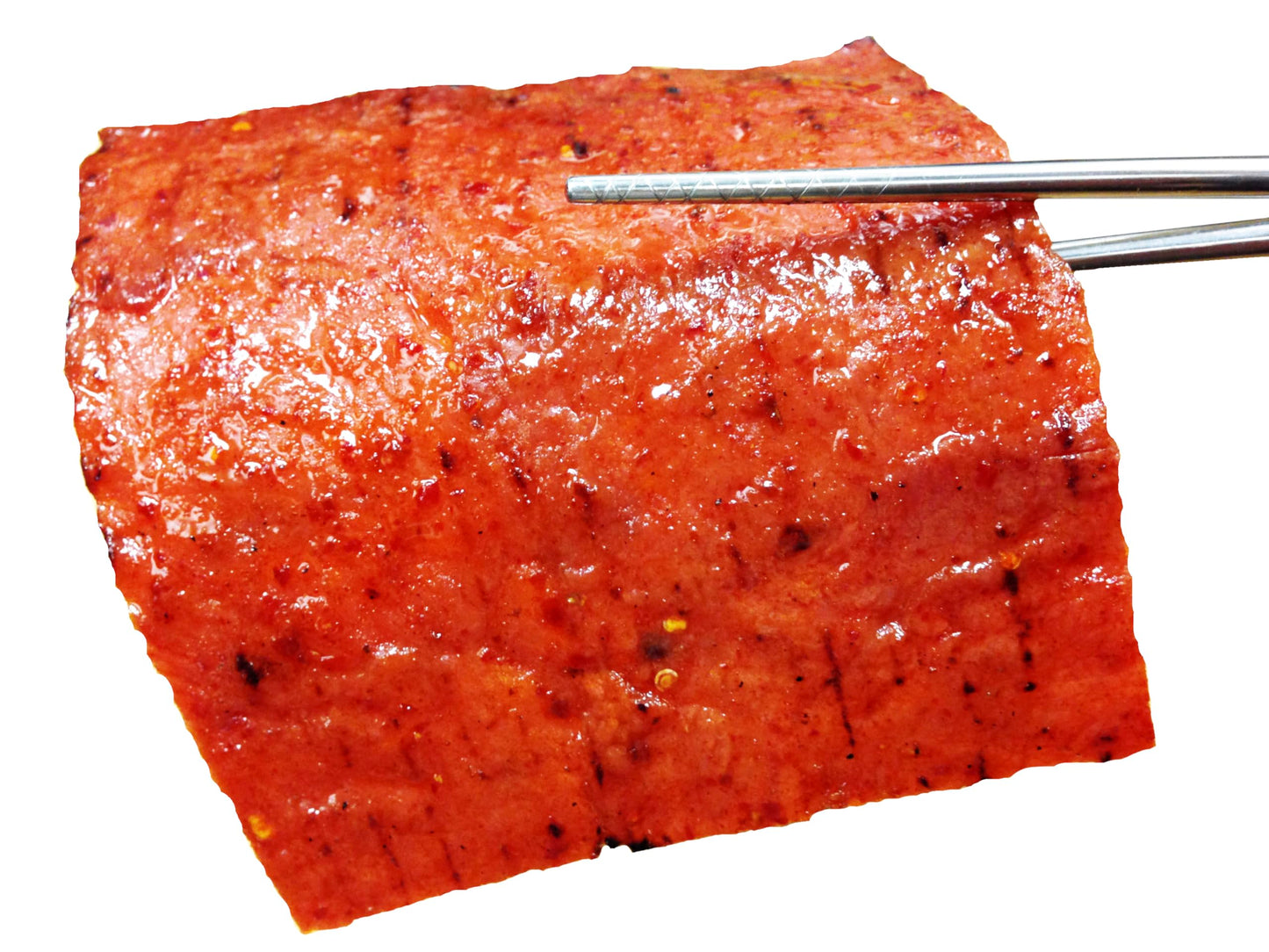 Singapores Famous Street Snack - Fire-Grilled Pork Jerky (Sweet Spicy, 4 Oz)  Grilled Fresh & Shipped Same Day  L.A. Times ''Han