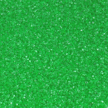 Green Sprinkles, Light Green Sanding Sugar Crystals, 4.6 oz Edible Sparkling Sugar for Baking Topping, Cupcakes, Cookies, Ice Cr