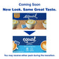 EQUAL 0 Calorie Sweetener, Aspartame and Acesulfame-K Sweetener Packets, Zero Calorie Sugar Alternative, Erythritol Free, 1000 C