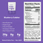 Oats Overnight Blueberry Cobbler Vegan Breakfast Shake, 20g Protein, Gluten Free, 2.5 oz (Pack of 24)