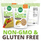 Plant Basics - Hearty Plant Protein - Unflavored Crumbles, 8 Oz (Pack Of 3), Made From Peas, Non-Gmo, Gluten Free, Low Fat, Low