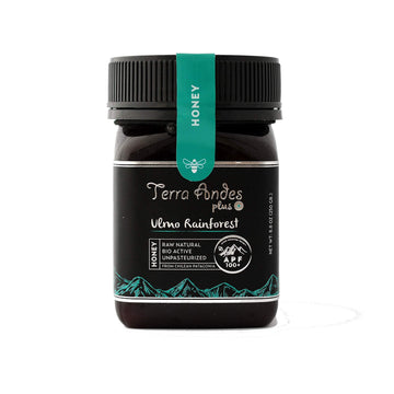 Ulmo Rainforest Raw Honey By Terra Andes Plus | Apf 100+ Pure Honey, 8.8 Oz
