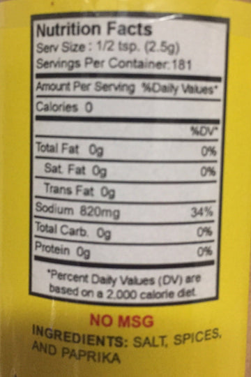 J.O. Crab Seasoning #2 16 Ounce