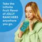 Jolly Rancher Singles To Go Variety Pack, Powdered Drink Mix, Zero Sugar, Low Calorie, Includes 4 Flavors: Green Apple, Blue Ras