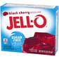 Jell-O Sugar-Free Gelatin Dessert, Black Cherry, 0.30-Ounce Boxes (Pack Of 24)