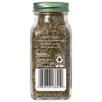 Simply Organic Cilantro Leaf, Cut & Sifted, Certified Organic | 0.78 oz | Pack of 6 | Coriandrum sativum L.