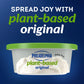 Philadelphia Plant-Based Dairy Free Original Cream Cheese Spread, 8 oz Tub