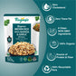 Reganic Organic Brown Rice with Quinoa & Garlic Pouch, USDA Organic, Nutty & Wholesome Blend, 100% Recyclable Pouch, 10g Protein