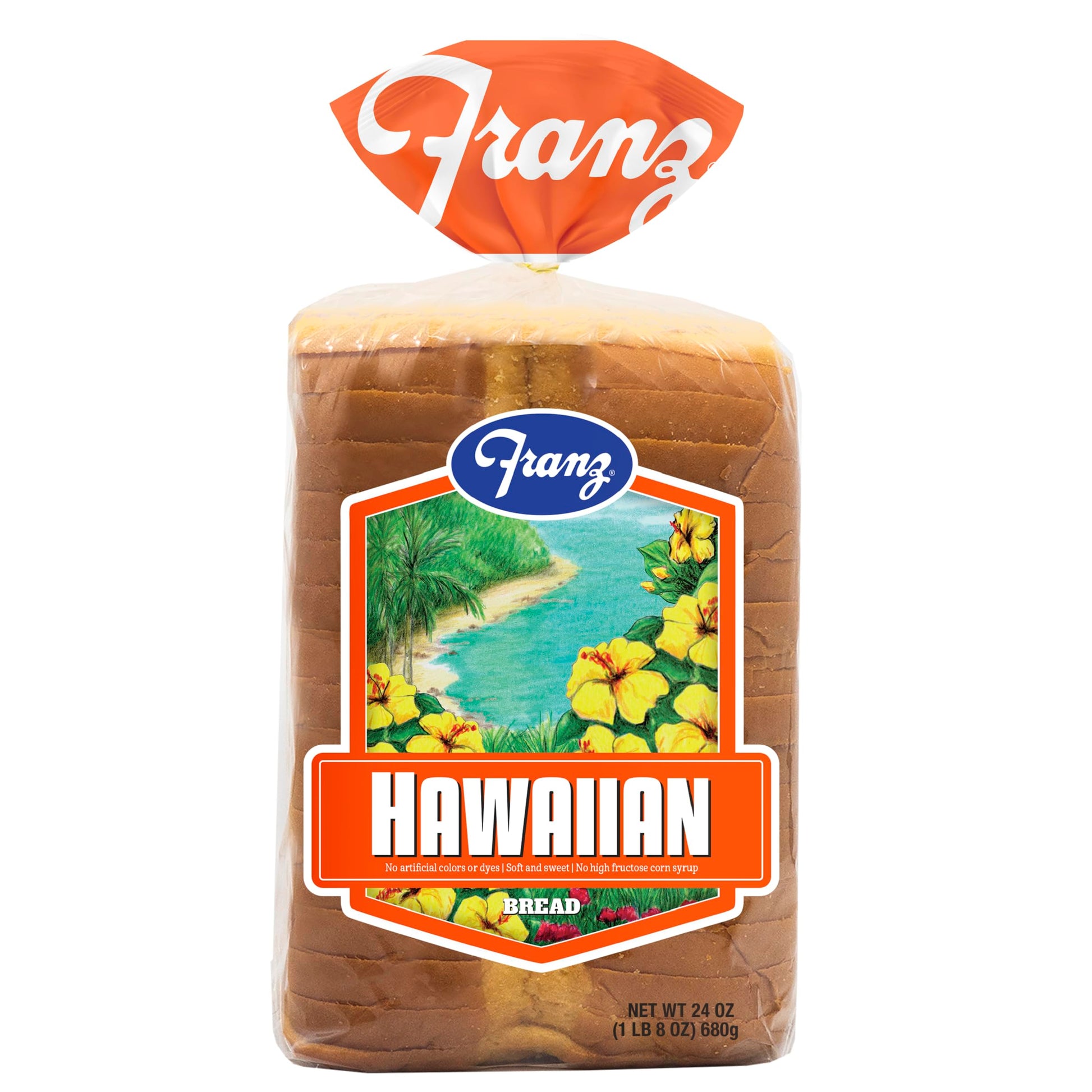 Franz Big Island Hawaiian Bread, 24 oz