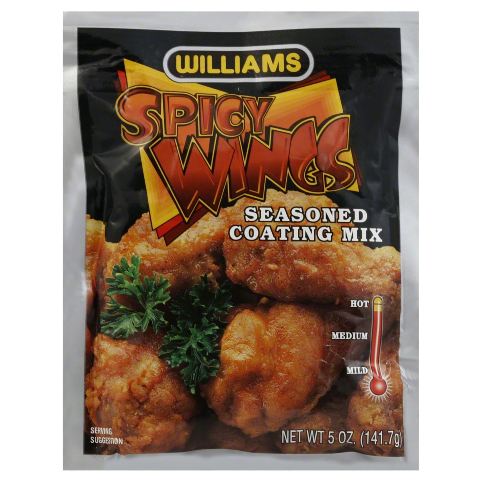Williams Spicy Wings Seasonings, 5 Ounces (Pack Of 12)
