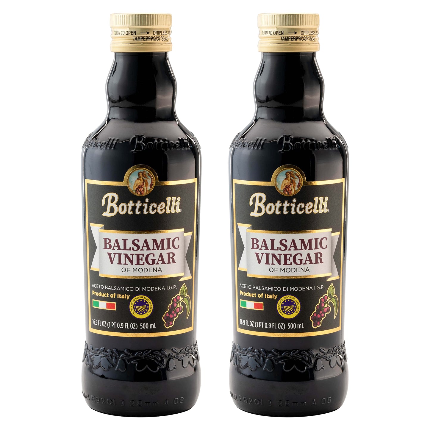 Botticelli Balsamic Vinegar | 2-Pack | 16.9 oz each (Balsamic Vinegar)