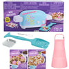 Easy Baking Oven Bundle - Includes Pizza & Cookie Mix, Spatula, Whisk, Pan, Pink Apron