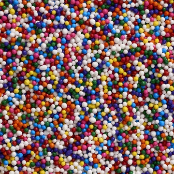 Decopac Multi-Colored Nonpareils, 30Oz/85G, Fancy Sprinkles In Handheld Container, Edible Sprinkles For Celebration Cakes, Cupca