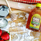 Aunt Sues Raw & Unfiltered Clover Honey, 24 Ounce (1.5 LB), Pure Honey from Local USA Beekeepers