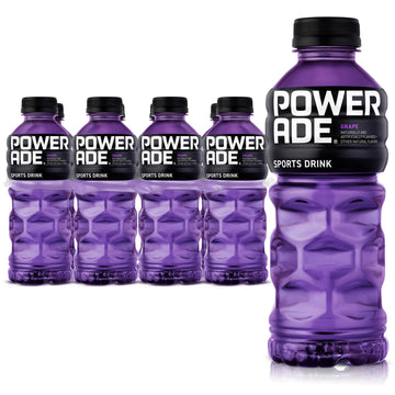 POWERADE Grape, 20 fl oz, 8 Pack