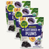 Happy Village Organic Soft Dried Plums 21 OZ (3 Packs of 7 OZ) - Soft & Juicy Prunes with No Refined Sugar  Organic  Non-GMO  Kosher  Gluten-Free