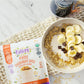 Oatsome Maple Overnight Oats with Flax and Chia, Gluten-Free Oatmeal with 6g of Protein, 7.8oz Bag